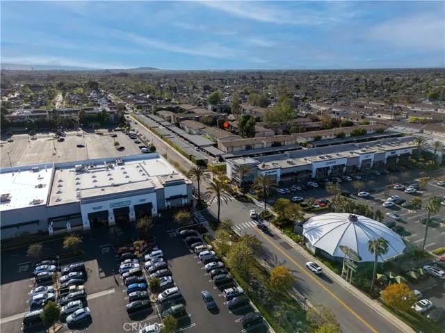 Red dot is unit location. Just outside of the Shops of Rossmoor.