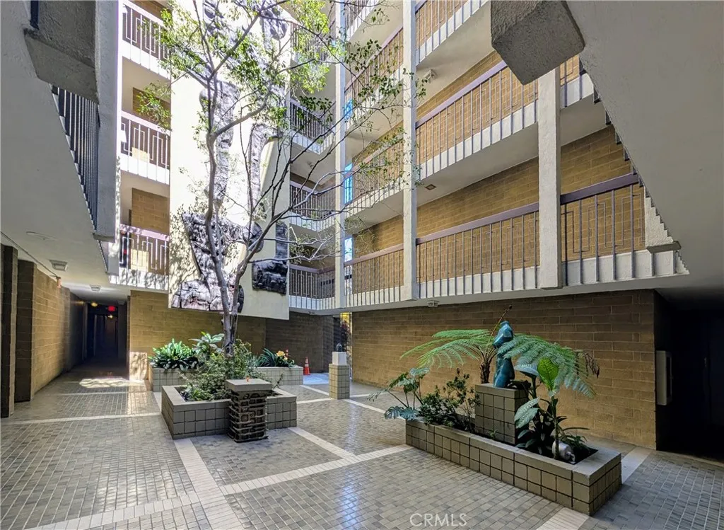 Building courtyard Building courtyard