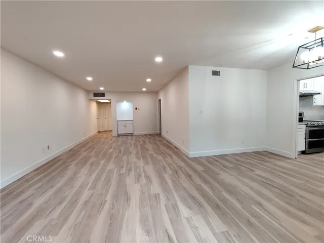 Living Rm and Dining Rm view from sliding door