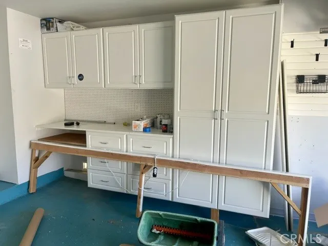 Cabinetry in garage Cabinetry in garage