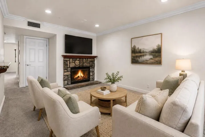 Living Room - Virtually Staged