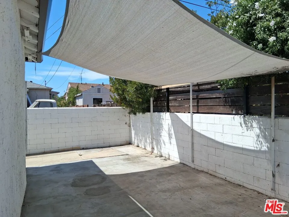 Covered Patio Area