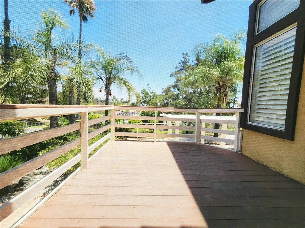 Balcony off the Primary Bedroom