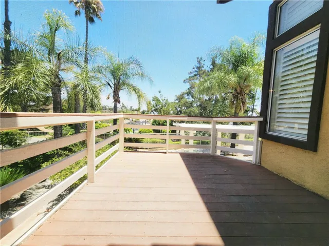 Balcony off the Primary Bedroom