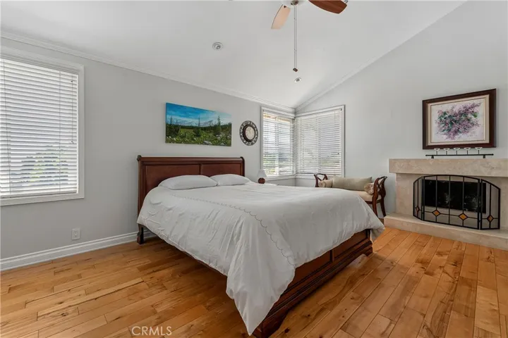 Master Bedroom (Bedroom #4) with Cozy FIreplace