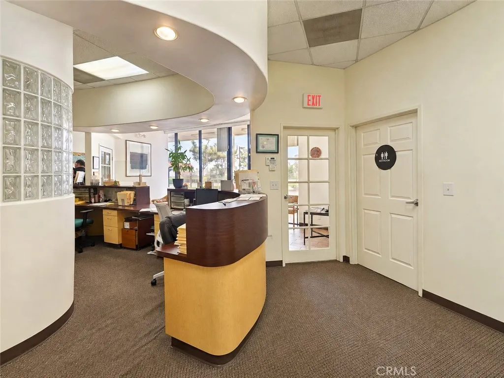 Reception area