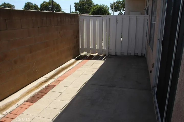 Backyard patio