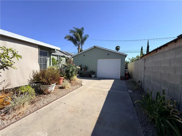 Driveway and Garage with
