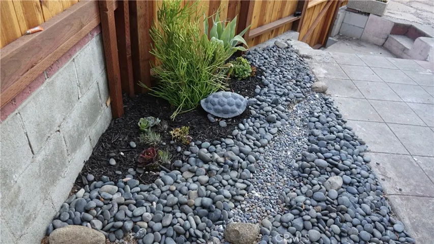 Zen-like rock garden