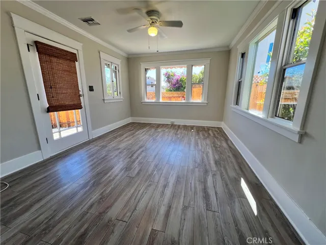 Family room, filled with natural light.