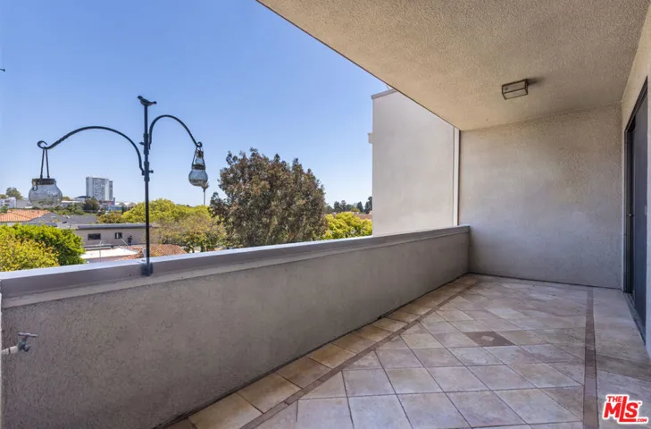 Balcony downstairs