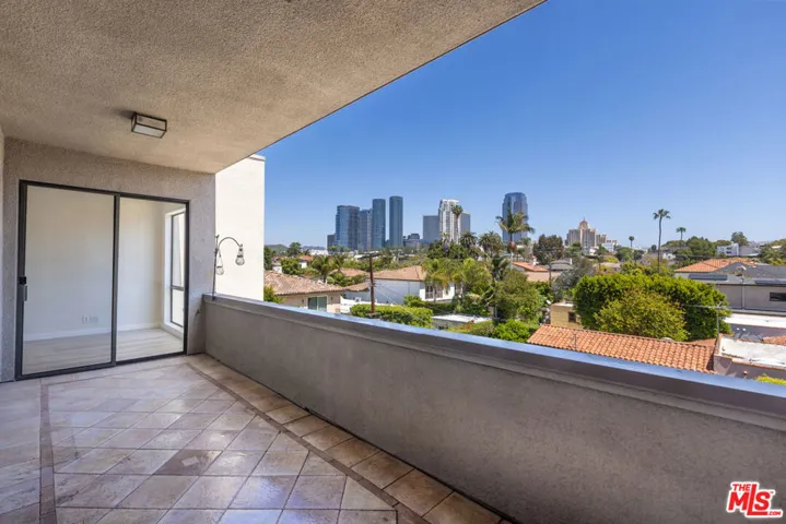 Balcony downstairs