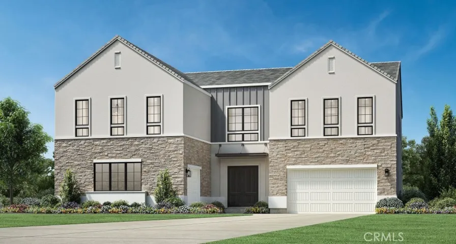 Front Elevation: Fernwood Modern Farmhouse - Ridge Collection at Bella Vista - Photo of artist rendering - Not actual home for sale