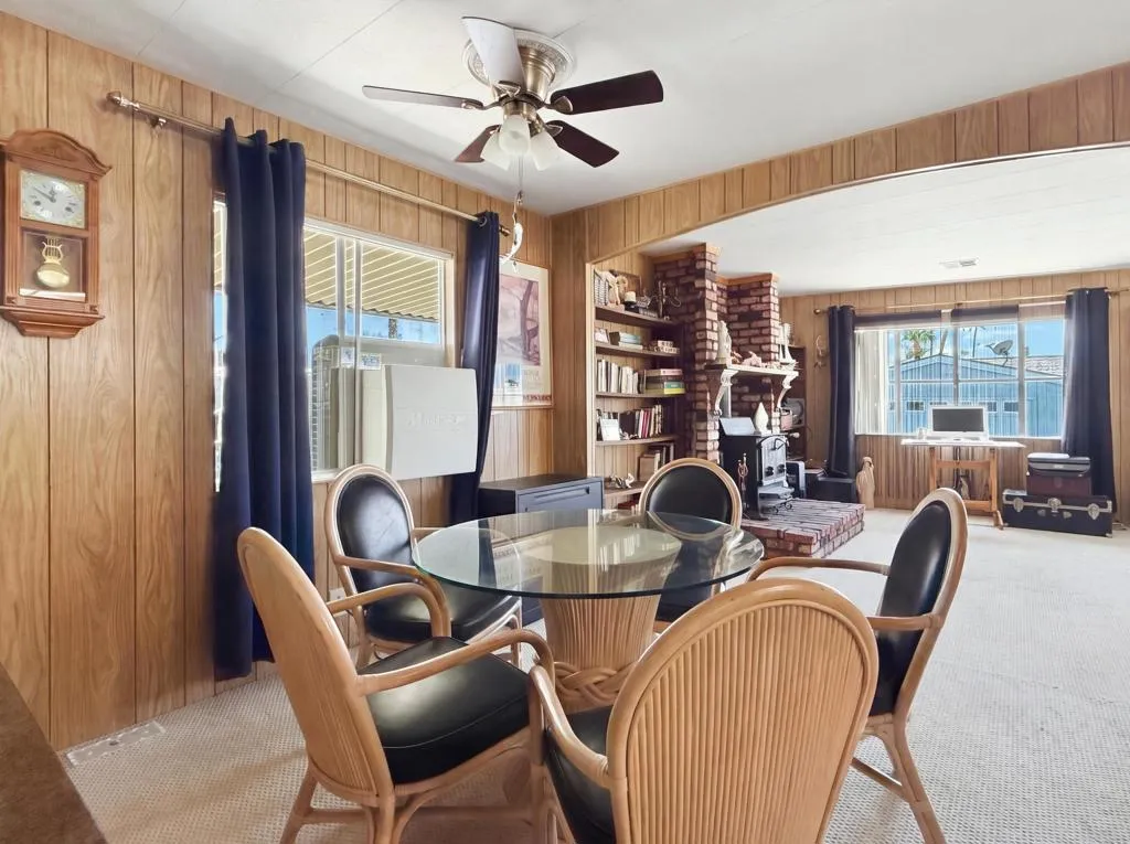 Dinning area open to living room