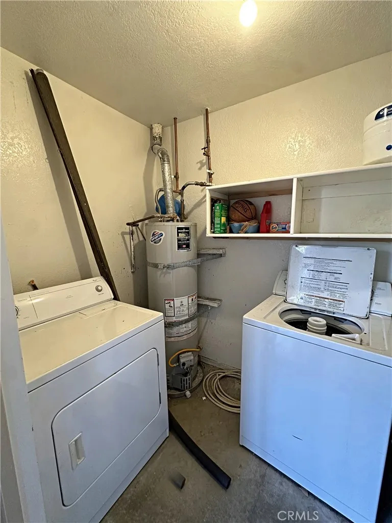 Laundry room with extra storage