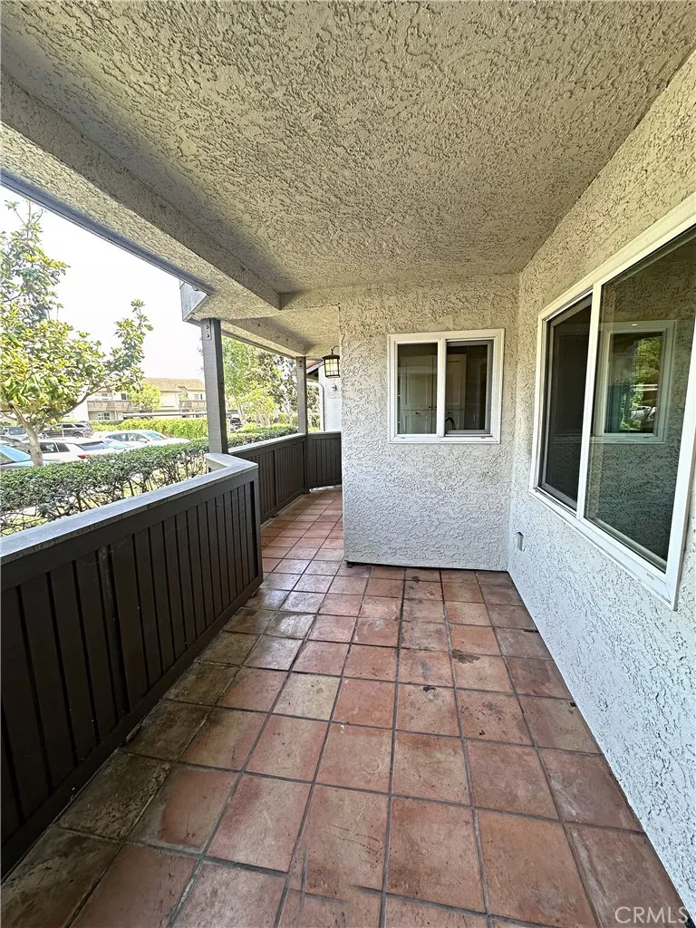 Oversized patio