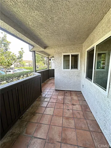 Oversized patio