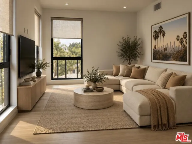 Virtually Staged- Living Room