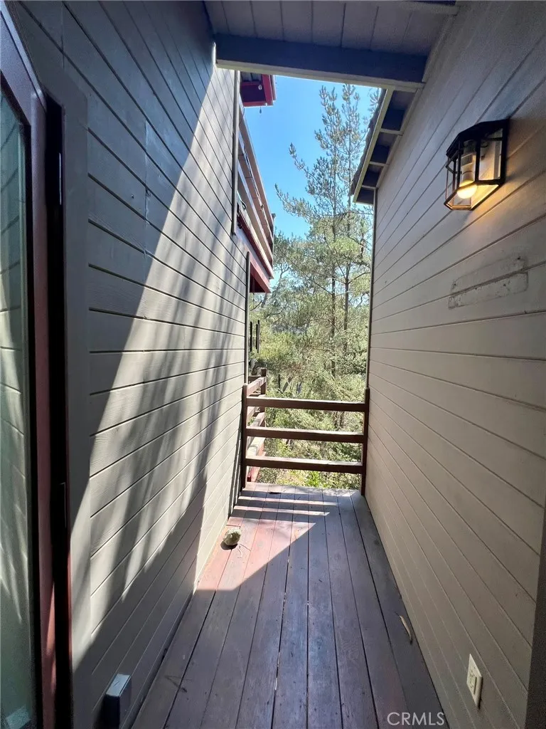 Breezeway looking to the south