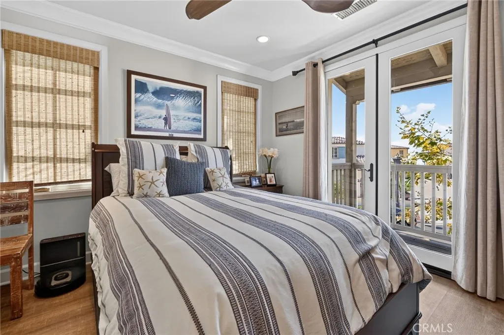 Secondary suite with balcony and private bath