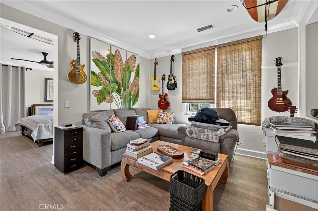 Primary retreat with built-ins