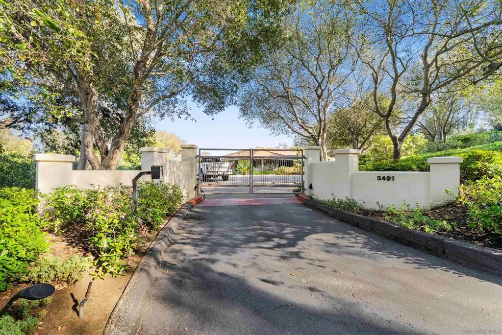 Gated yard on private drive with only 4 other homes