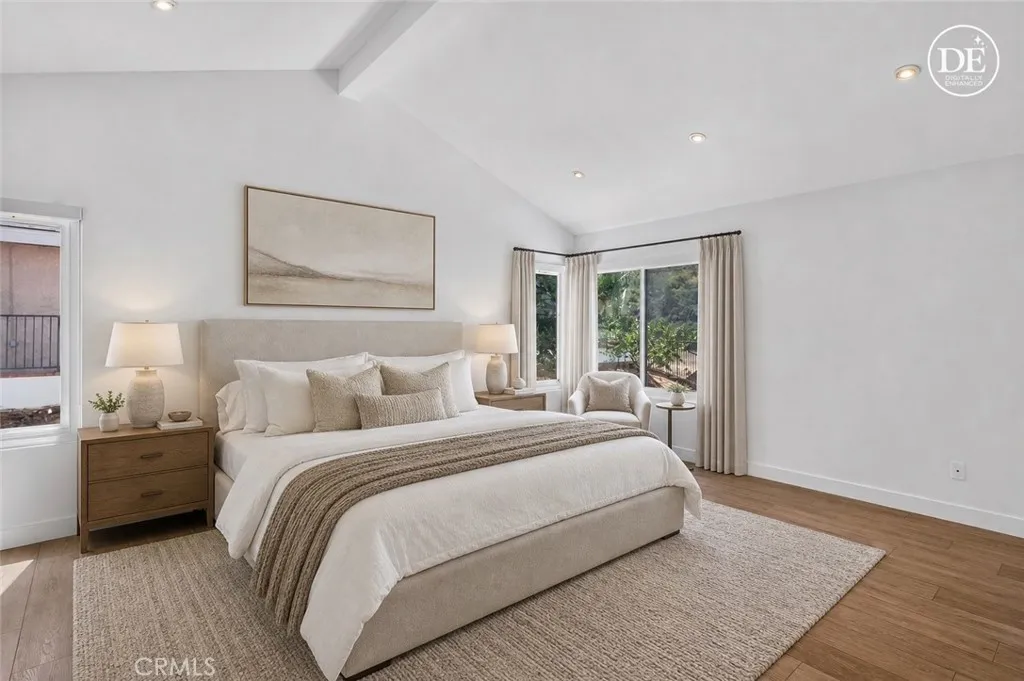 virtually altered image of primary suite