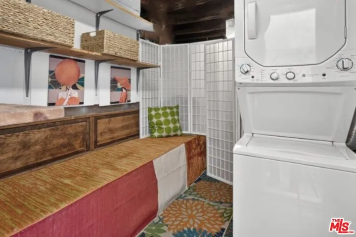 Laundry Area with Storage