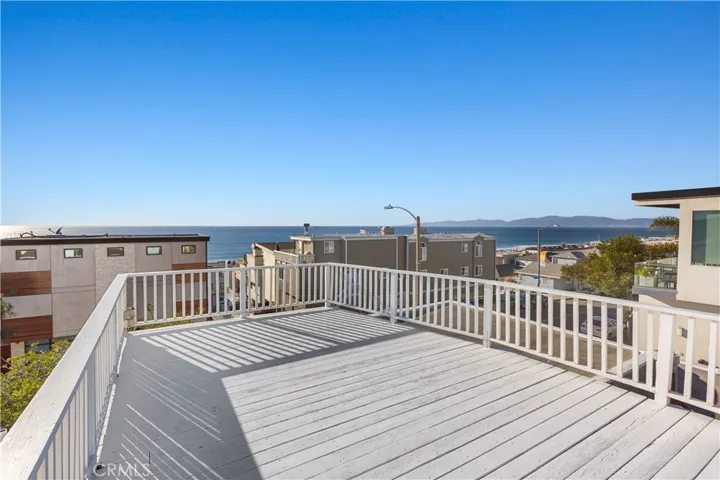 Rooftop patio.