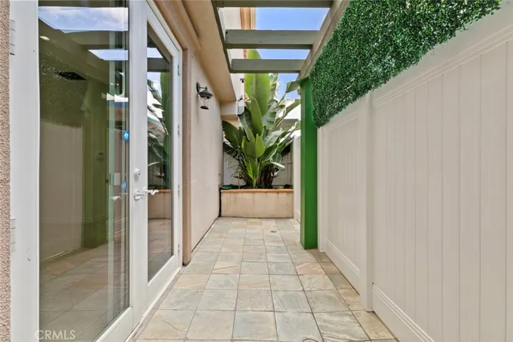 private patio