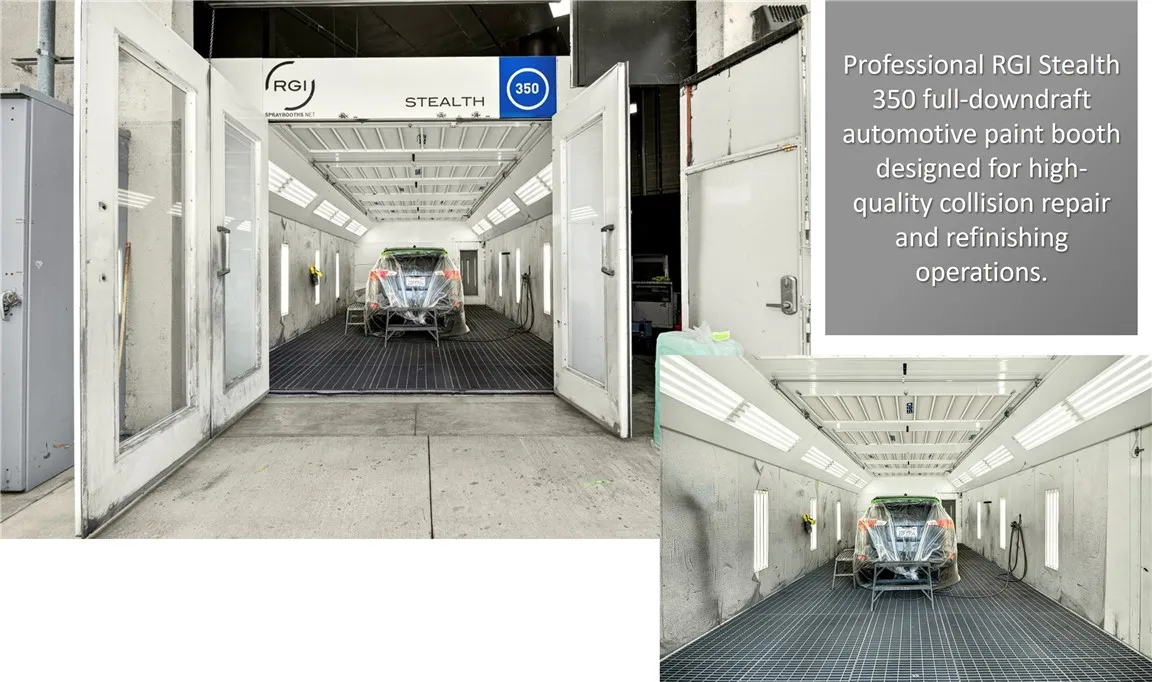 Professional Grade Paint Booth Professional Grade Paint Booth