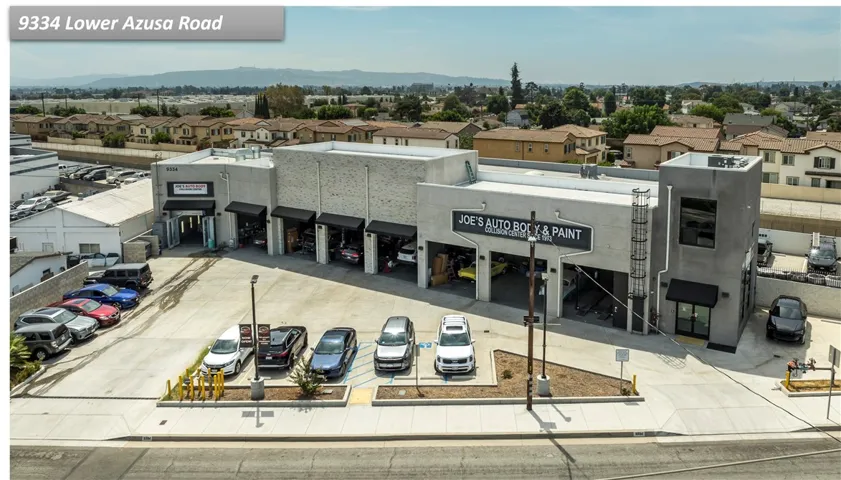 9334 Lower Azusa - Body Shop Portion