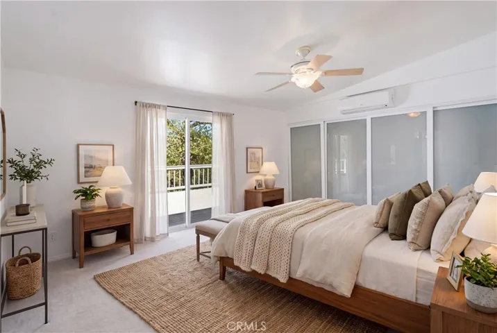 Virtually Staged Primary Bedroom