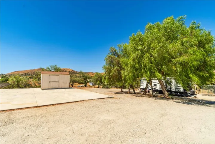 Concrete Pad w/ Shed