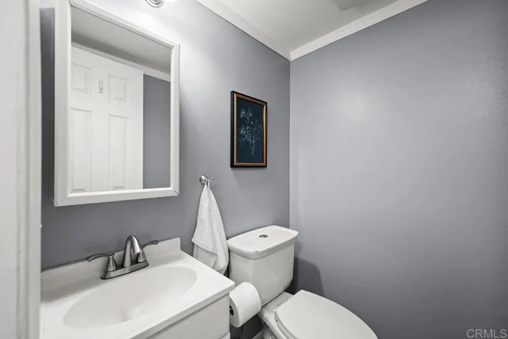 Convenient Half Bath Downstairs