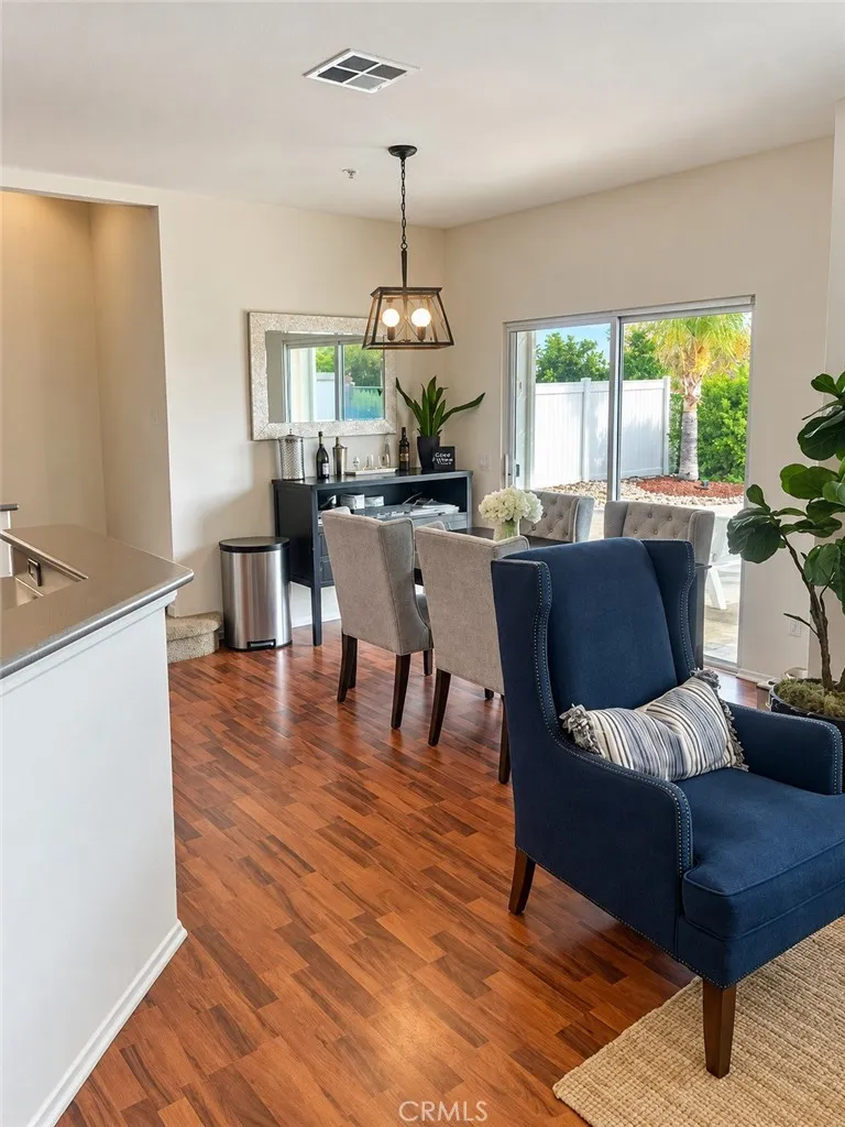 Dining Are with Sliding Door Dining Are with Sliding Door