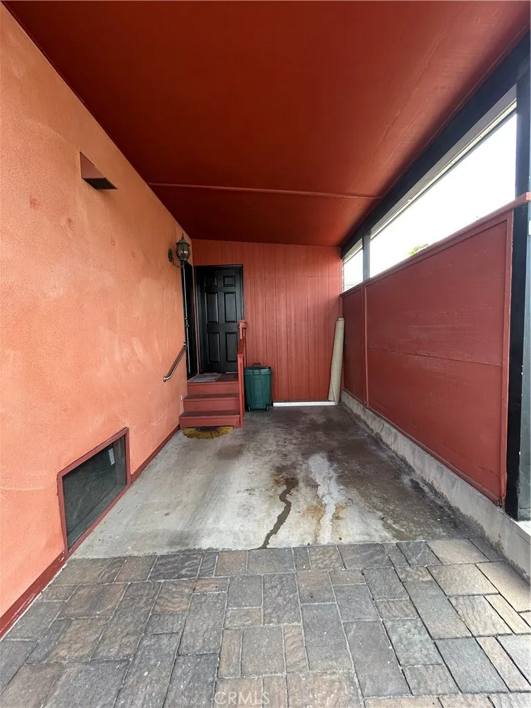 Carport Right side of home