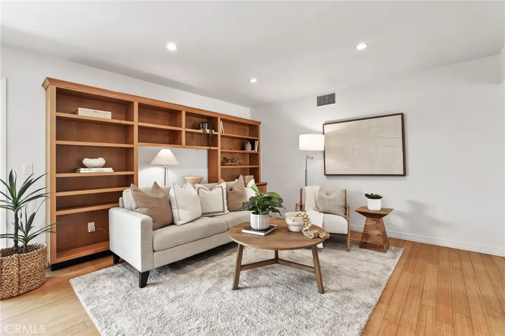 Recessed lighting.
