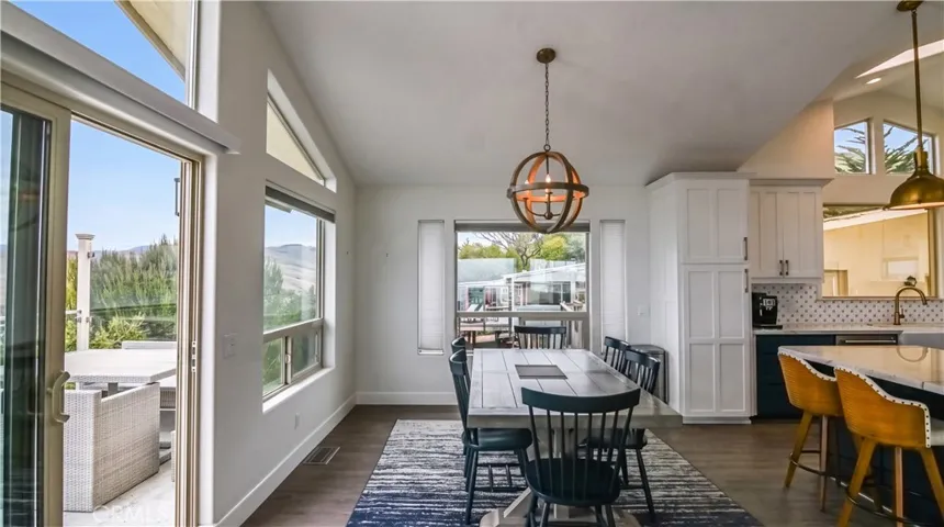 Dining room and dining room table