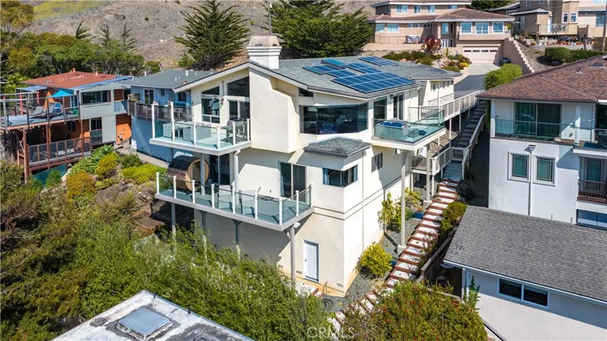 Drone shot looking Southeast