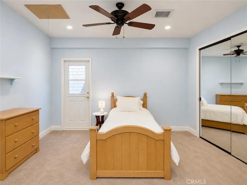 Bedroom two with a private entrance