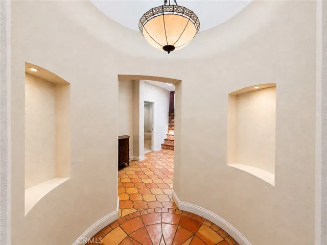 The hallway to the secondary bedrooms