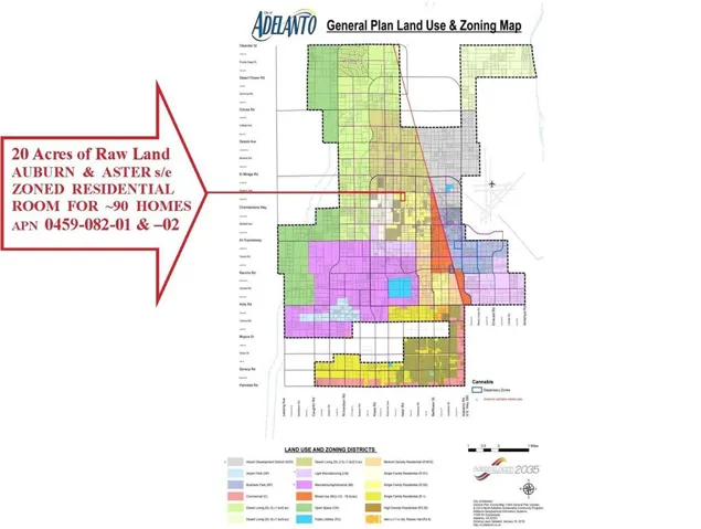 Adelanto City Map