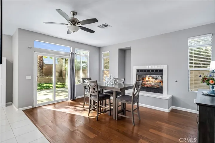 Virtually altered/staged with flames in fireplace