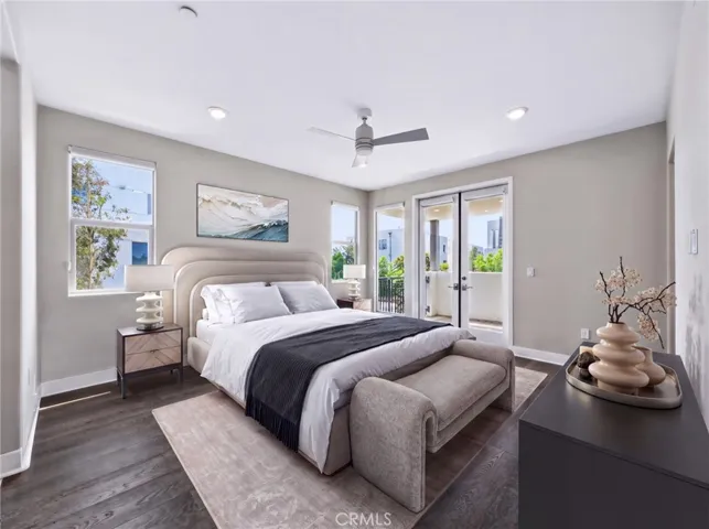 Virtually Staged. Primary Bedroom