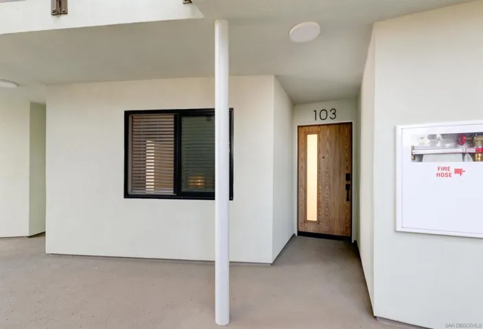 Front of Unit