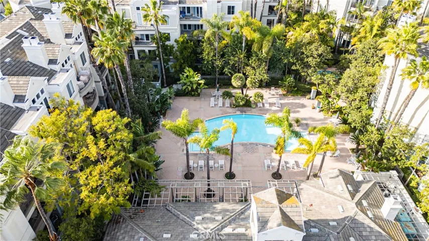 Drone shot of the complex
