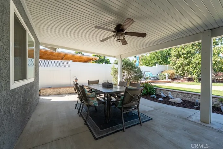 The perfect area for morning, coffee or evening barbecue…
