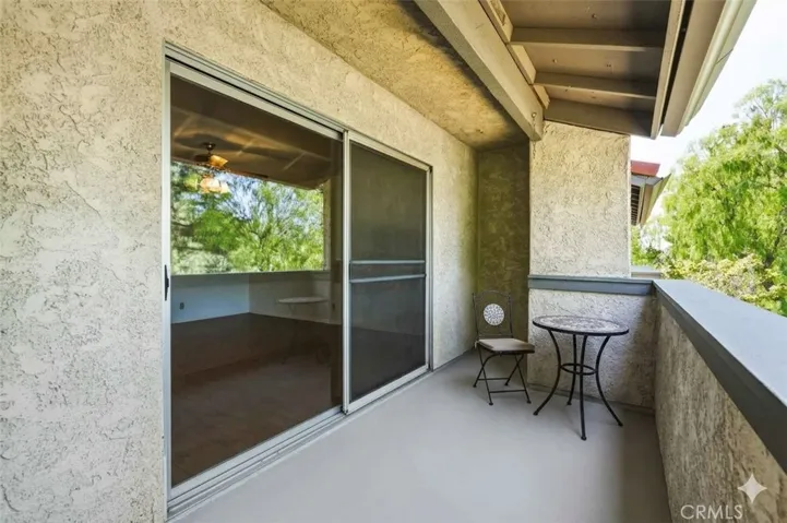 Primary Balcony Virtually Staged