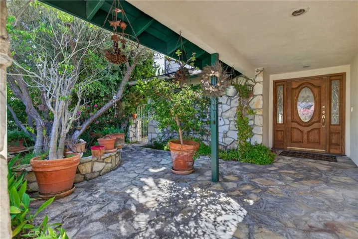 Charming courtyard upon entry